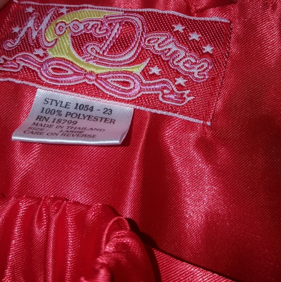 Moon Dance Red Pajama Robe Pant Set - Picture 8 of 8